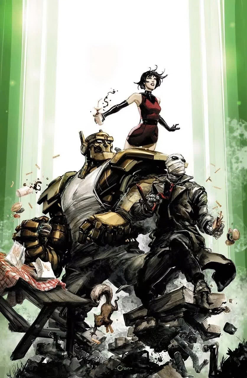 The Doom Patrol #1 Clayton Crain Variant (Preorder - 2nd Sept) - GOAT Comics UK