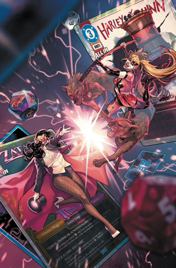 DC K.O.: HARLEY QUINN VS ZATANNA #1 J SCOTT CAMPBELL VAR (PREORDER - 17TH DEC)