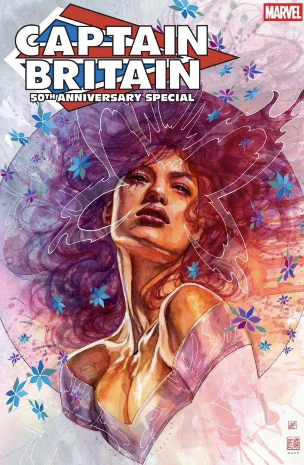 Captain Britain 50th Anniversary Special #1 David Mack Variant - VERY SCARCE