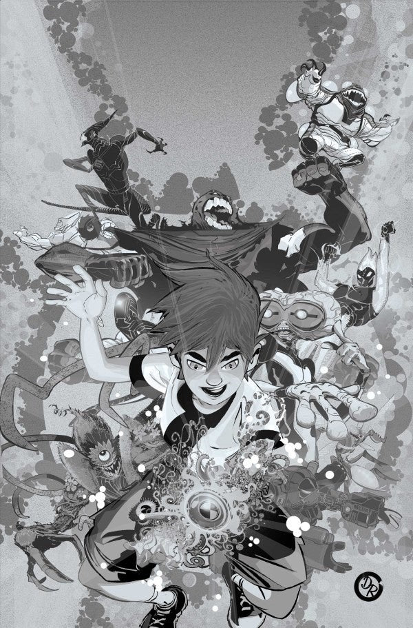 Ben 10 #1 Duncan Rouleau 1:20 Line Art Virgin Variant - GOAT Comics UK