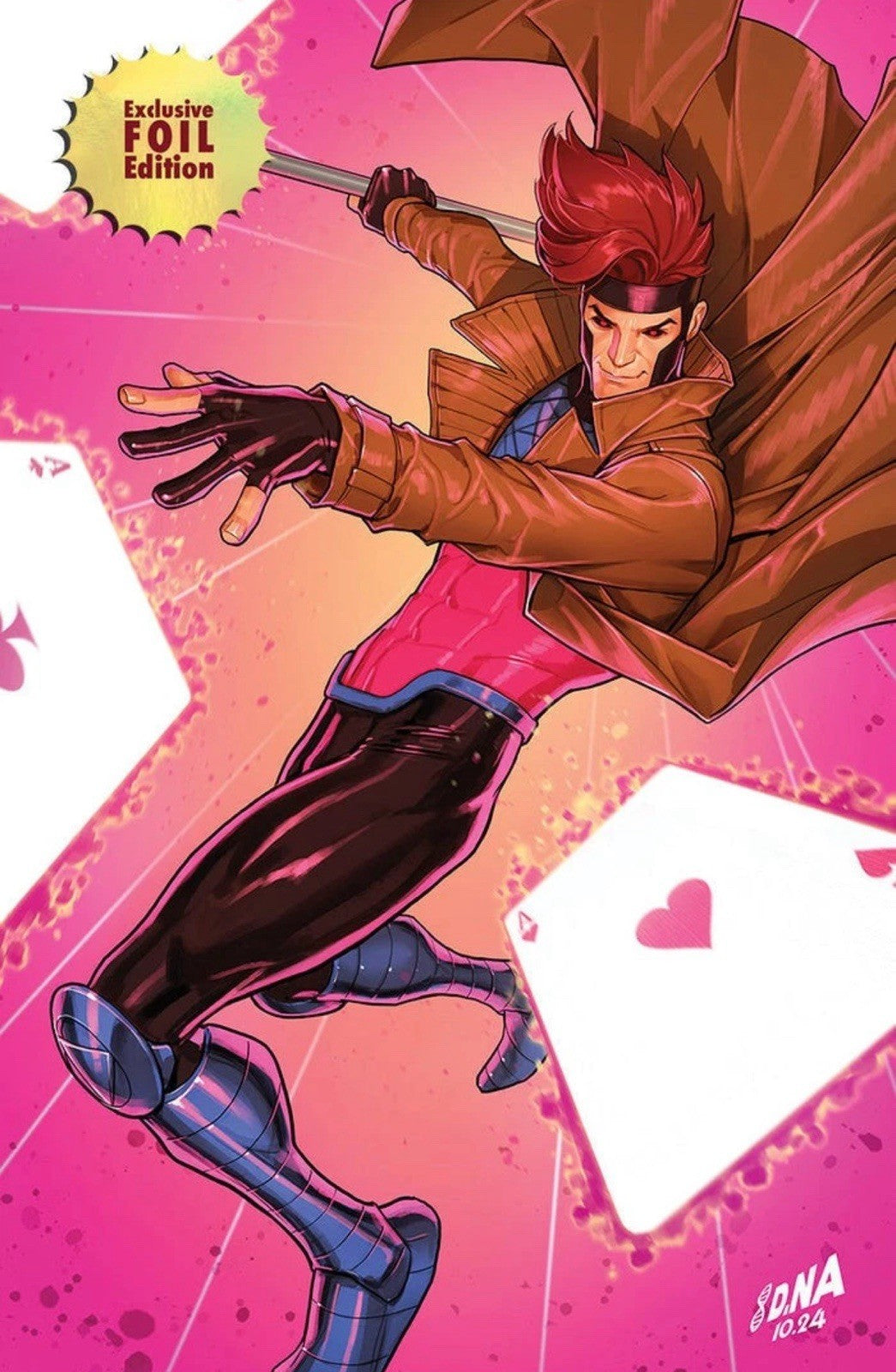 UNCANNY X-MEN #7 FOIL VIRGIN DAVID NAKAYAMA EXCLUSIVE