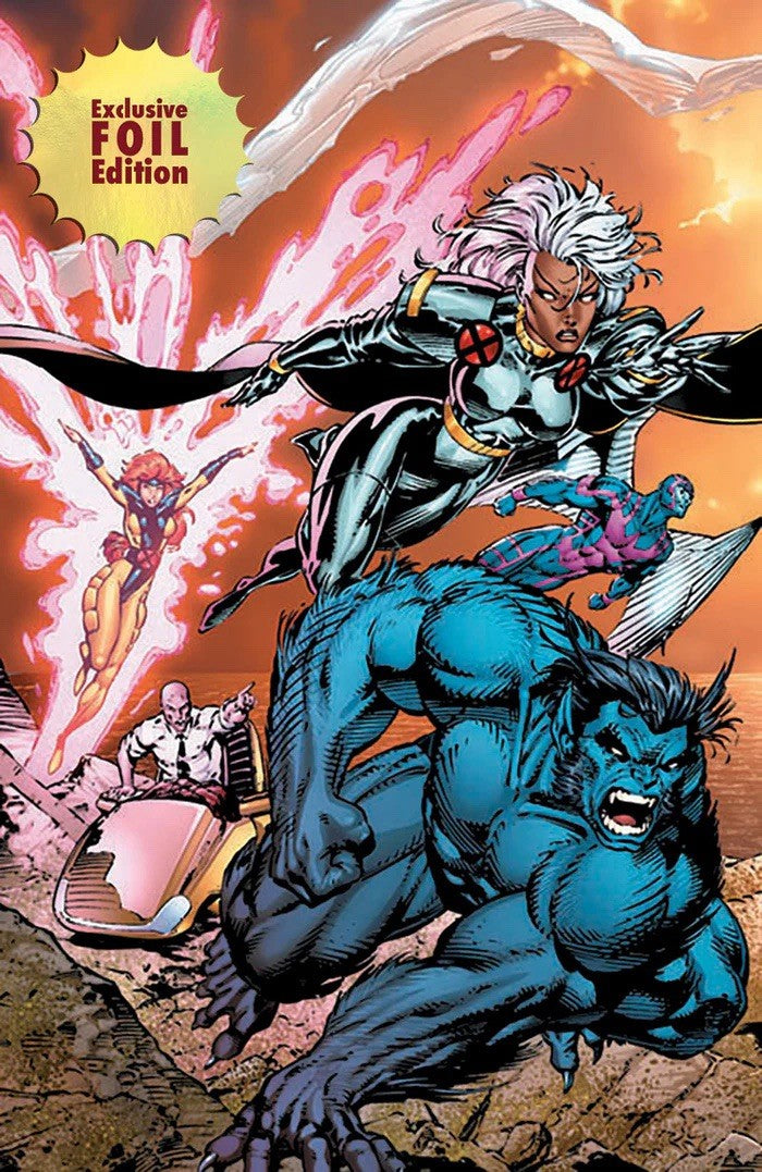 (4 PACK) X-MEN 1991 #1 FOIL FACSIMILE JIM LEE CONNECTING VARIANT