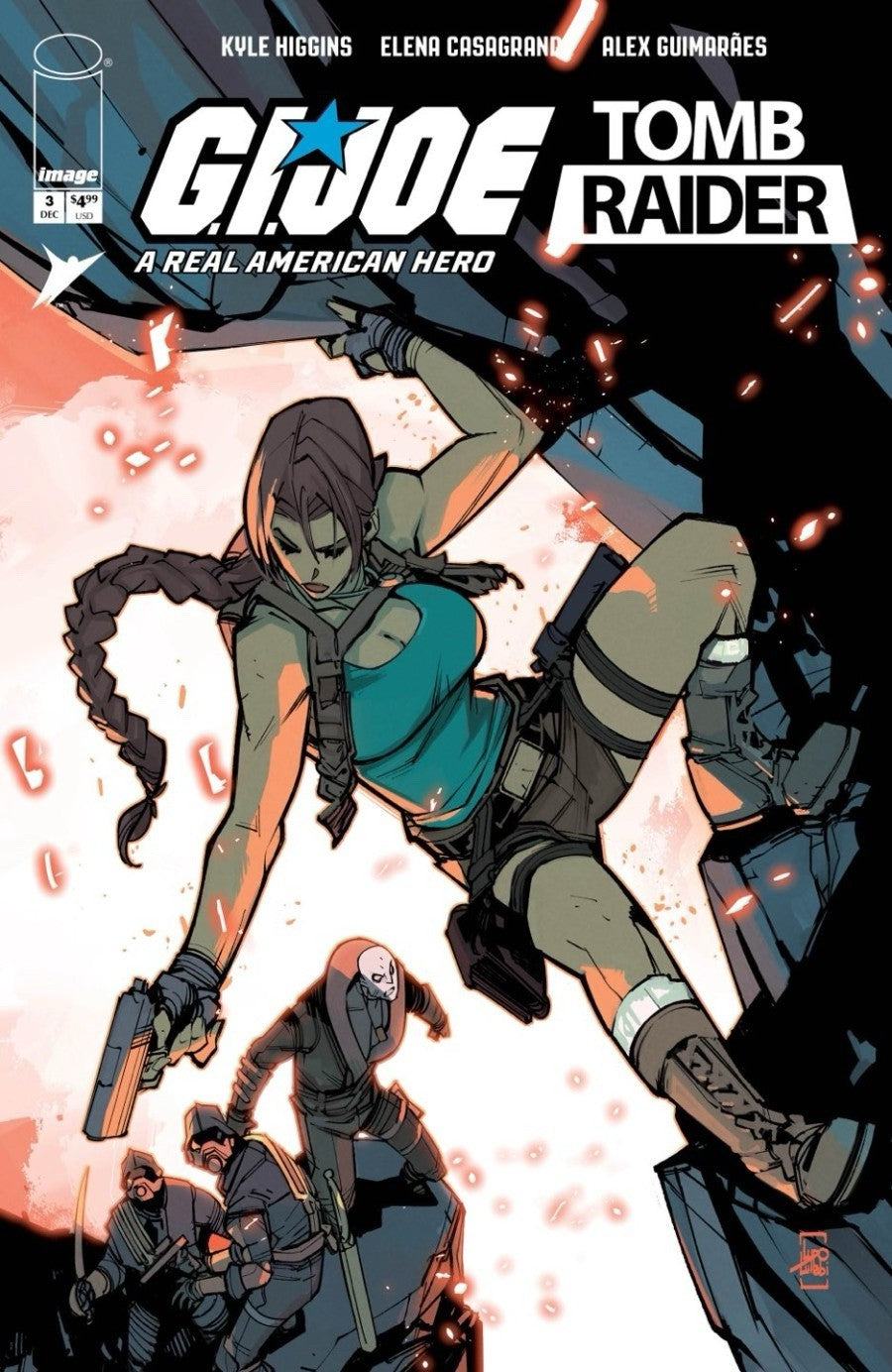 GI Joe: Real American Hero/Tomb Raider #3 Lullabi Variant (Preorder - 2nd Dec)