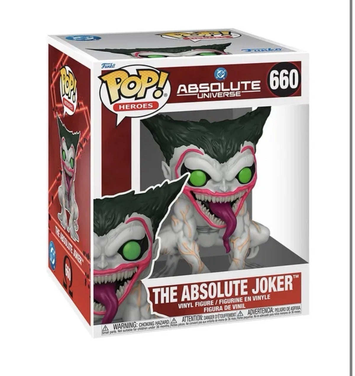 DC: Pop! Vinyl Figure 660: Absolute Joker (Preorder - 20th Dec) - GOAT Comics UK