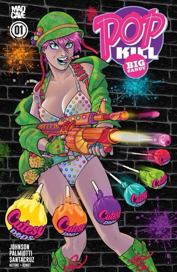 Pop Kill: Big Candy #1 Amanda Conner Variant (Preorder - 7th Oct) - GOAT Comics