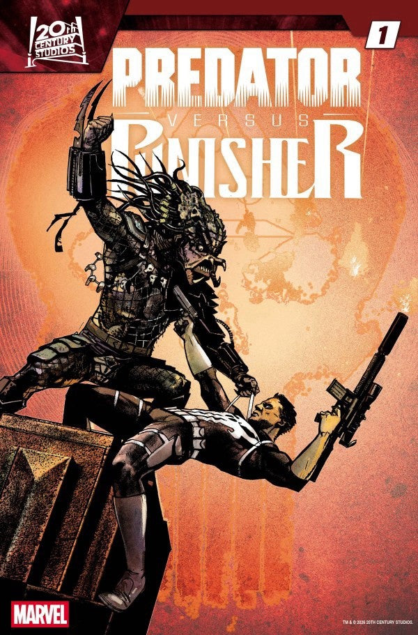 Predator vs Punisher #1 Alex Maleev Variant (Preorder - 4th Nov) - GOAT Comics