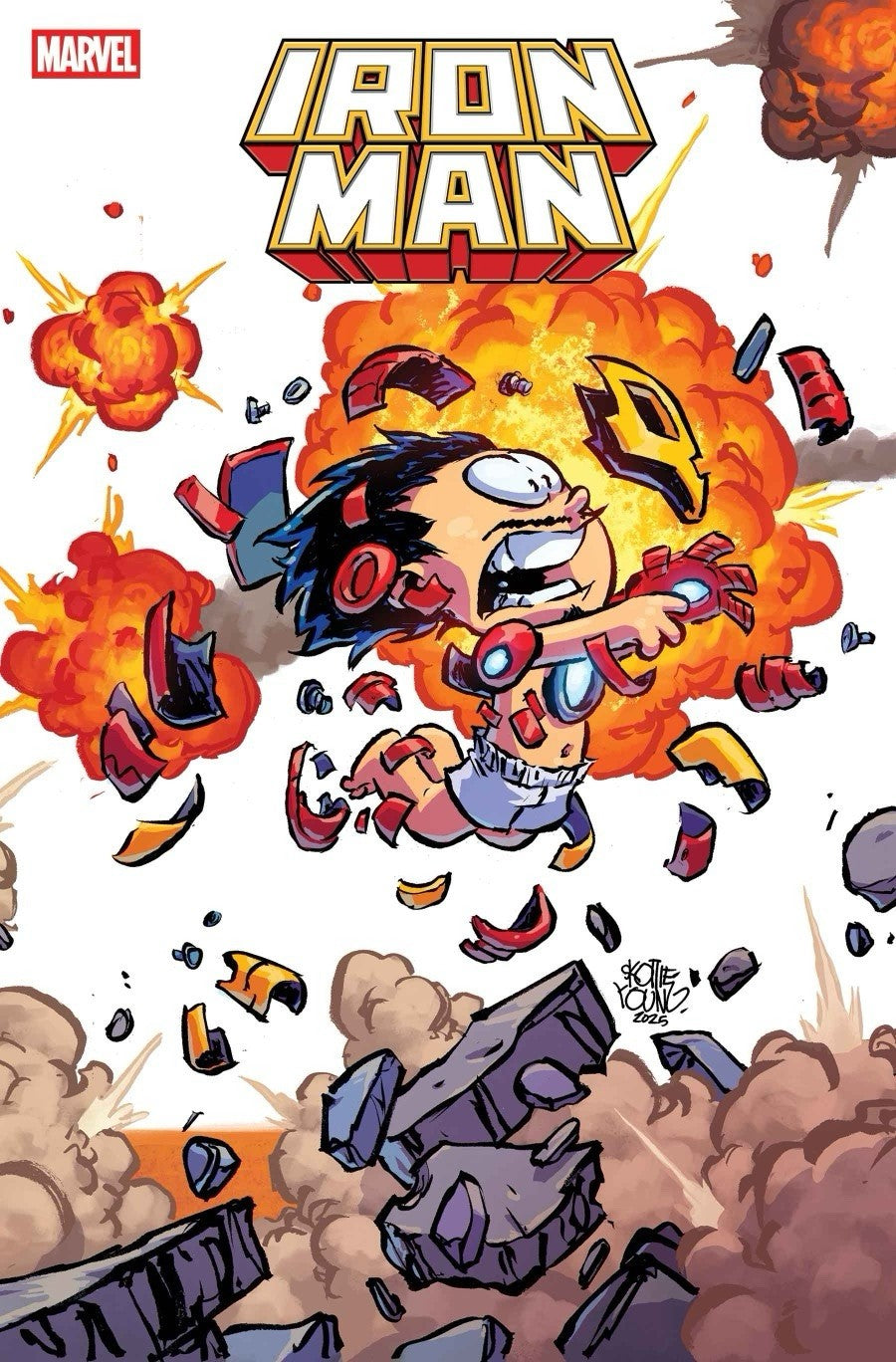 Iron-Man #4 Skottie Young Variant (Preorder - 8th Apr) - Marvel | GOAT Comics UK