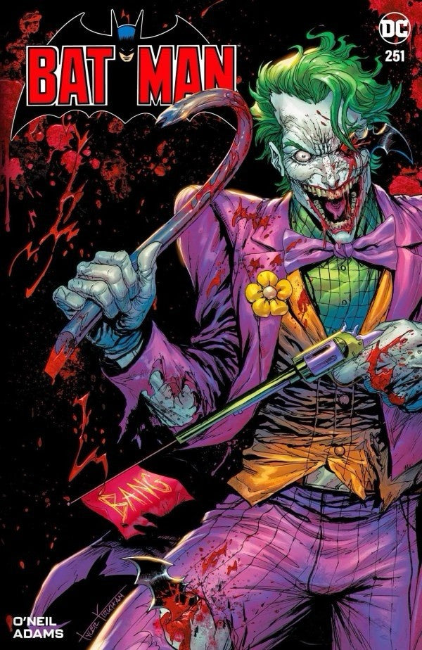 Batman #251 Facsimile Tyler Kirkham Joker Battle Damaged Variant - GOAT Comics