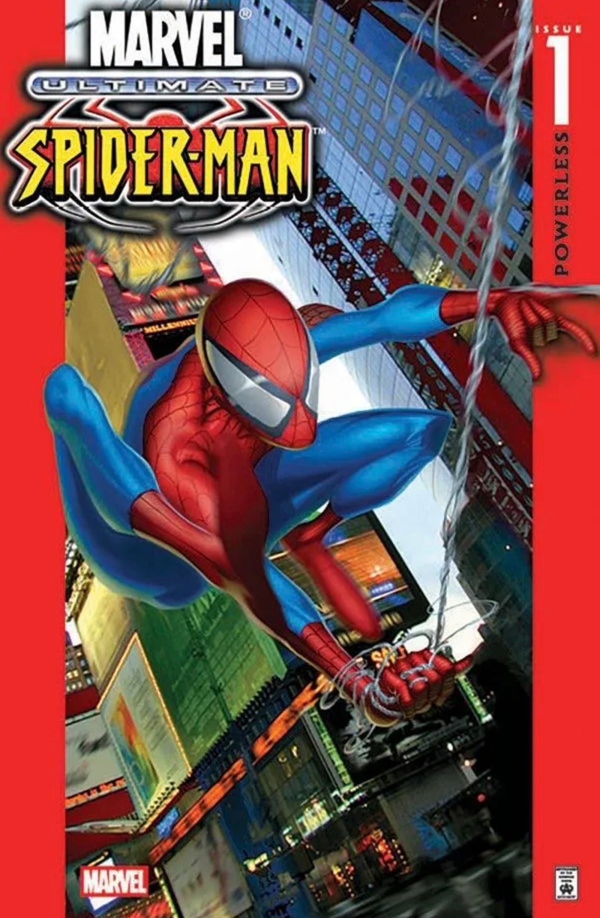 ULTIMATE SPIDER-MAN #1 FACSIMILE FOIL - MARVEL | GOAT COMICS UK