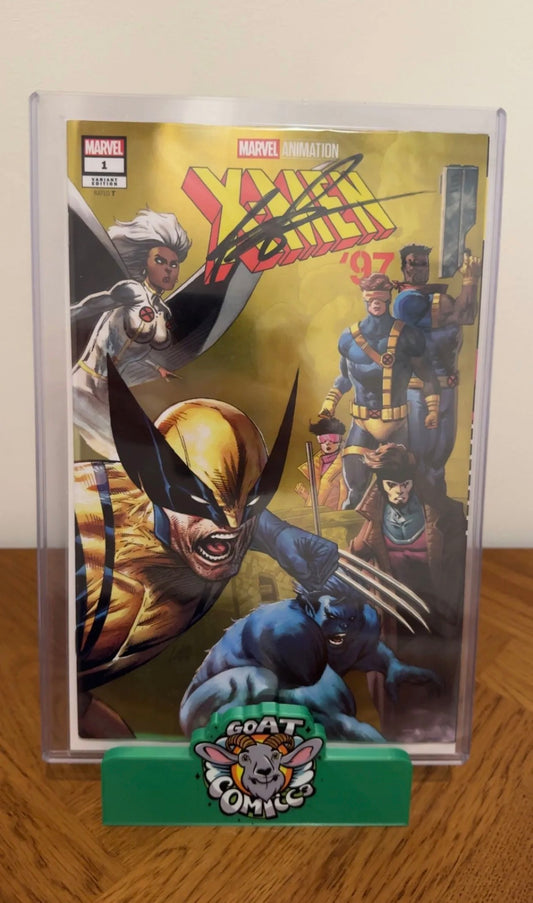 X-MEN '97 #1 GOLD FOIL ROB LIEFELD SIGNED LTD TO 50 WHATNOT CHASE VARIANT - MARVEL | GOAT COMICS UK