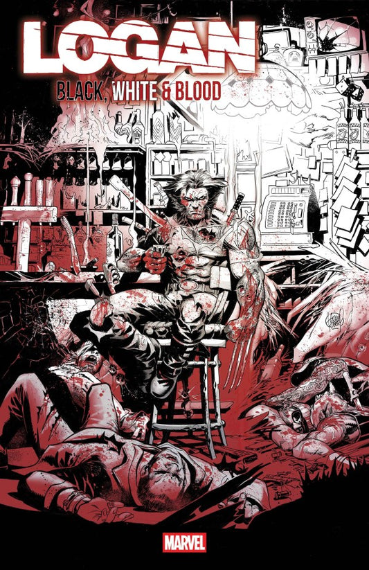 LOGAN: BLACK, WHITE & BLOOD #1 ADAM KUBERT (PREORDER - 14TH JAN)