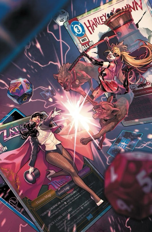 DC K.O.: HARLEY QUINN VS ZATANNA #1 J SCOTT CAMPBELL VAR (PREORDER - 17TH DEC)