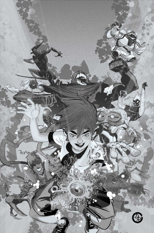 Ben 10 #1 Duncan Rouleau 1:20 Line Art Virgin Variant - GOAT Comics UK