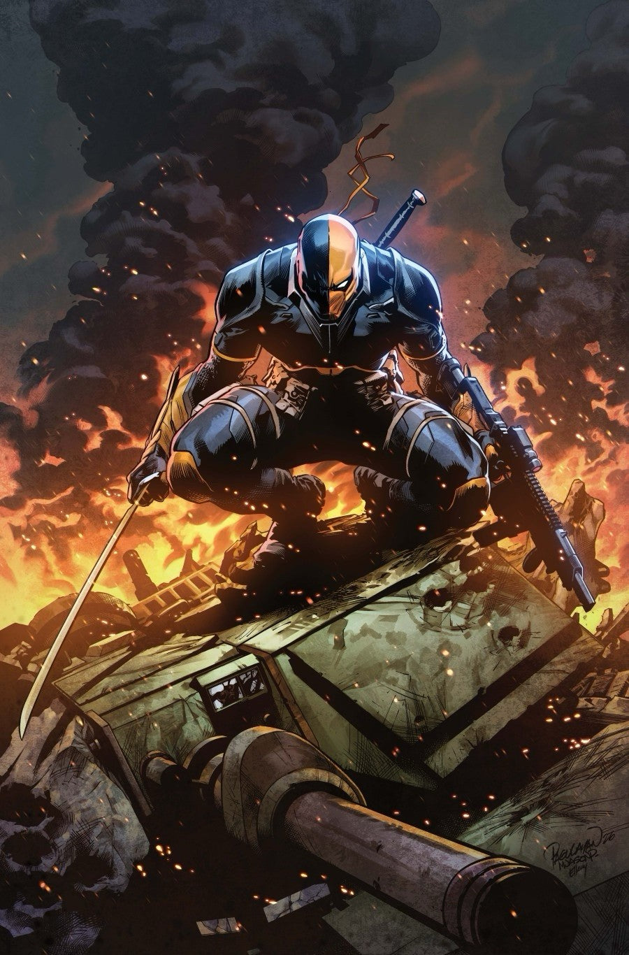Deathstroke: The Terminator #5 Carlo Pagulayan Variant (Preorder - 15th July)