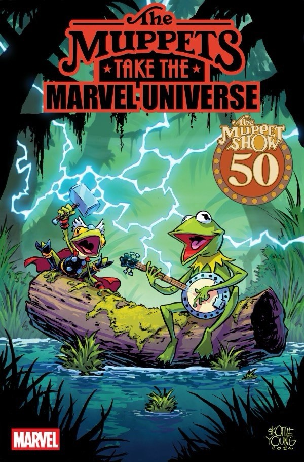 The Muppets Take The Marvel Universe #1 Skottie Young Variant (Preorder - 23rd Sept)