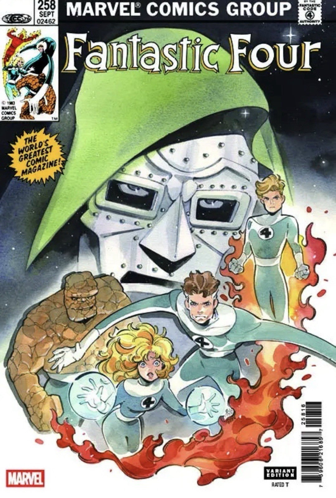 Fantastic Four #258 Facsimile Peach Momoko Variant 616 Blind Bag - GOAT Comics