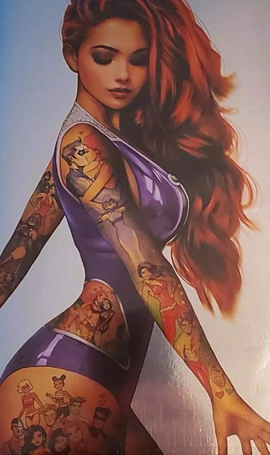 TITANS #1 TATTOO VIRGIN FOIL NATHAN SZERDY EXCLUSIVE