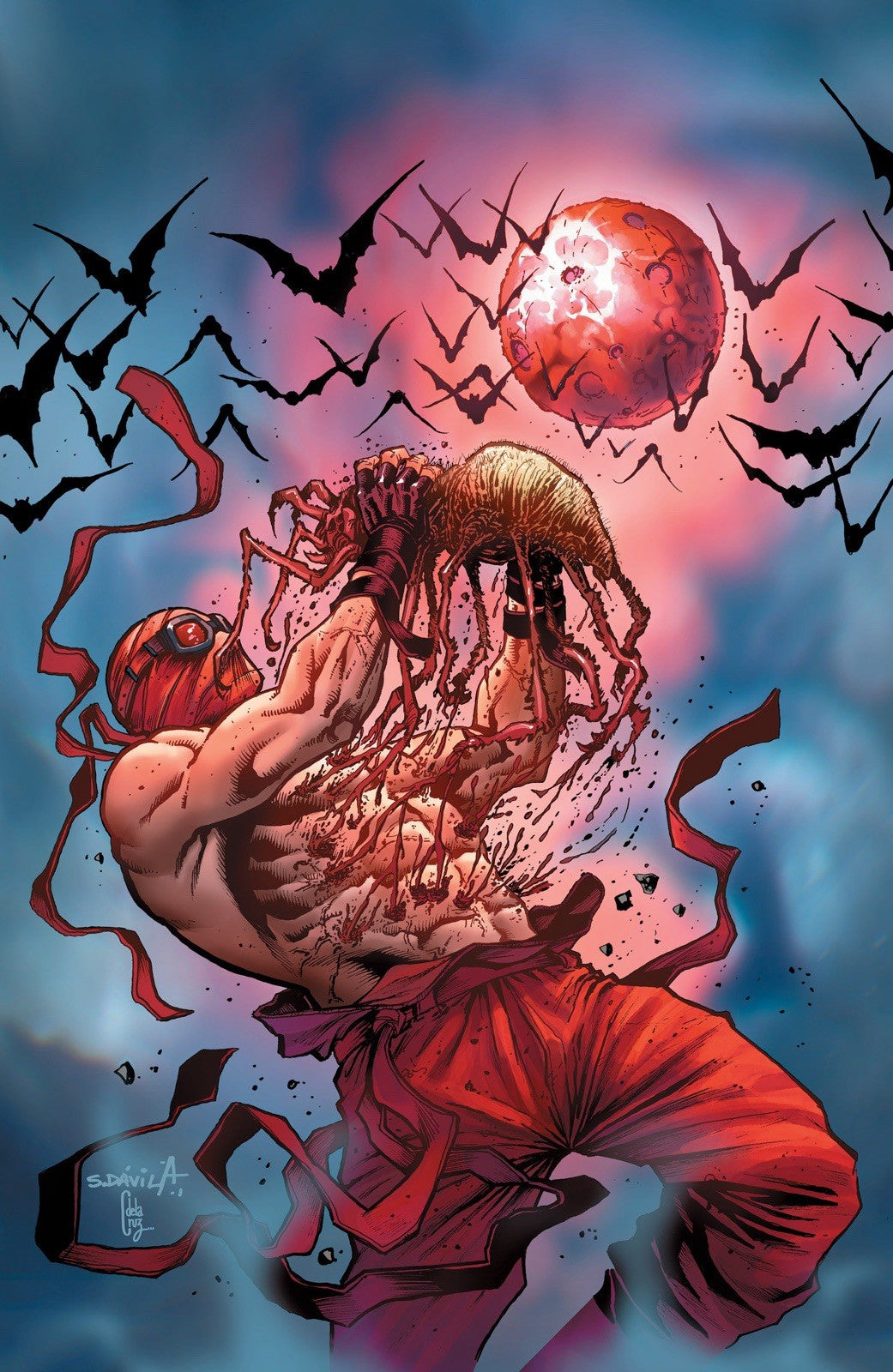Midnight Spider-Man #1, X-Men #1, Fantastic Four #1 Sergio Davila DUK Virgin Set