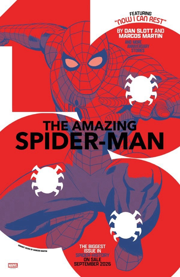 Amazing Spider-Man #36 (#1000) Marcos Martín Variant - Preorder - 16th Sept