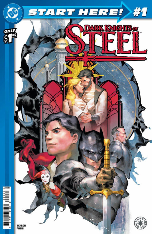 Dc Start Here: Dark Knights of Steel #1 (Preorder - 7th Oct) - GOAT Comics UK