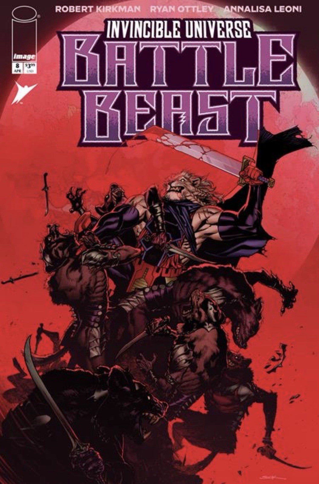 Invincible: Battle Beast #8 Ryan Sook Var (Preorder - 15th Apr) - Image | GOAT Comics UK