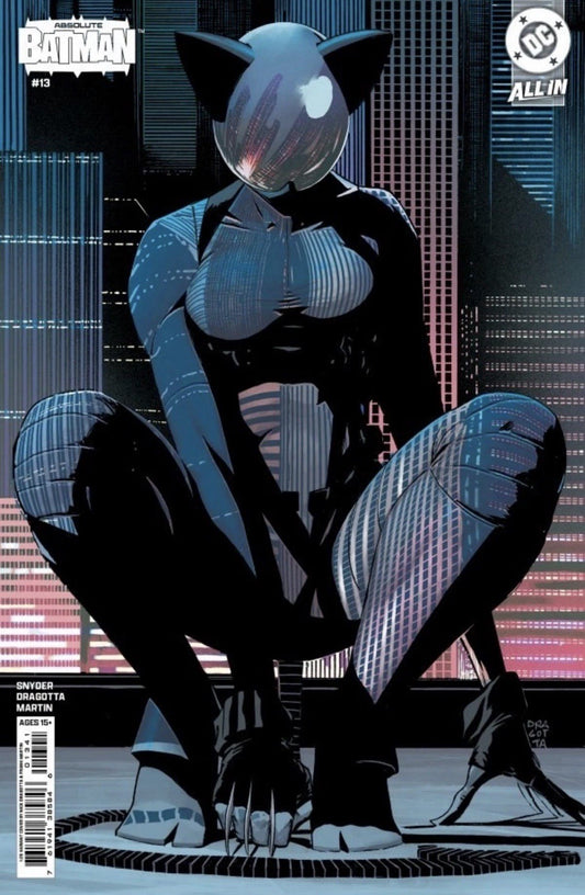 ABSOLUTE BATMAN #13 1:25 NICK DRAGOTTA MINIMAL VARIANT (PREORDER - 8TH OCT)