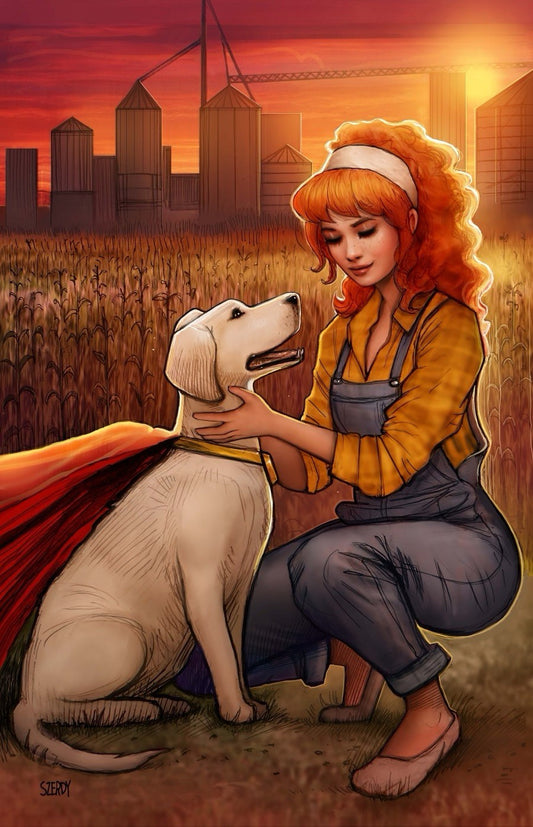 SUPERMAN UNLIMITED #8 NATHAN SZERDY VARIANT (PREORDER - 17TH DEC)