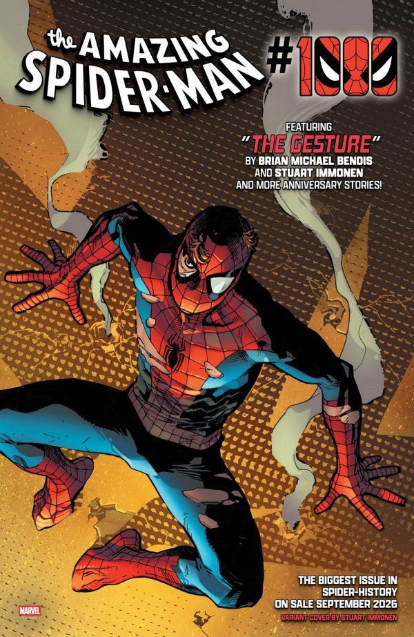 Amazing Spider-Man #36 (#1000) Stuart Immonen Variant - Preorder - 16th Sept