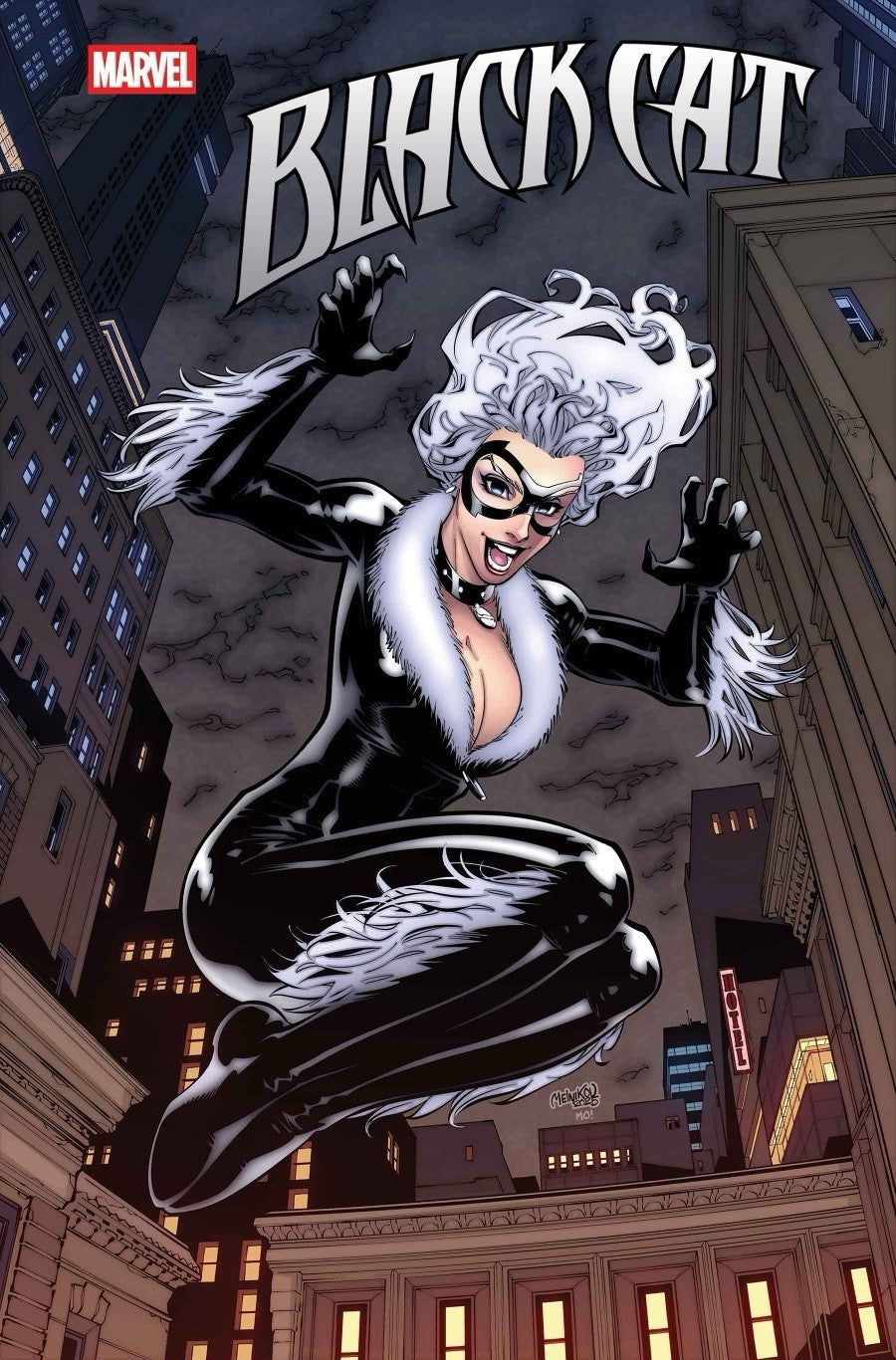 BLACK CAT #7 GLEB MELNIKOV VARIANT (PREORDER - 11TH FEB)