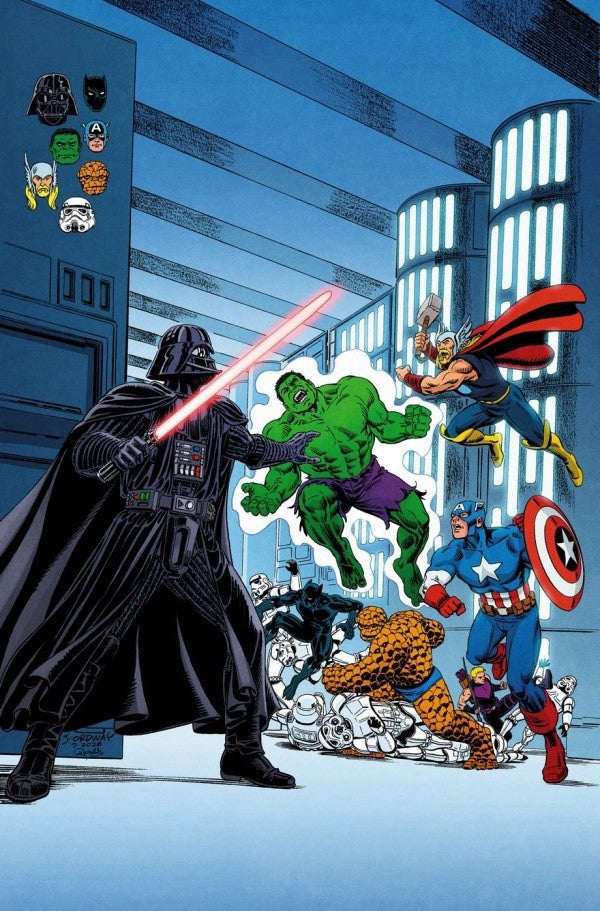Star Wars/Marvel: Hope Assembles #1 1:25 Homage Variant (Preorder - 13th Jan)