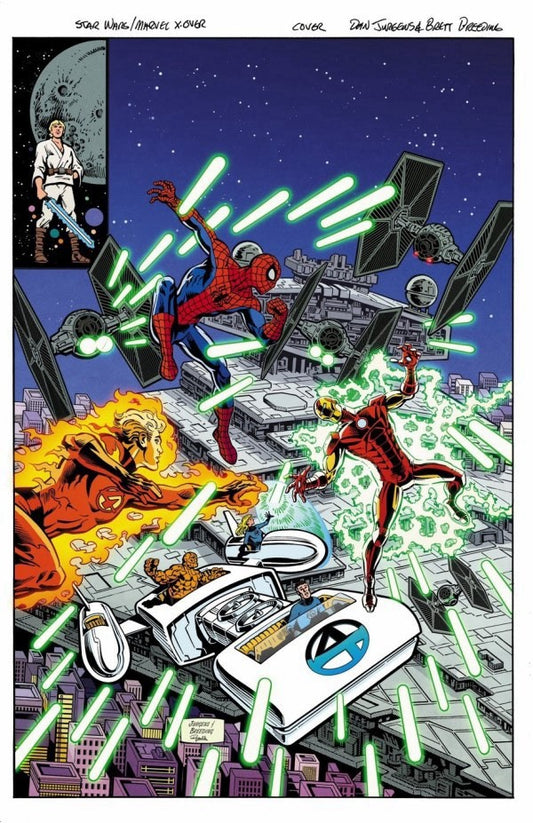 Star Wars/Marvel: Hope Assembles #1 Dan Jurgens Retro Var (Preorder - 13th Jan)