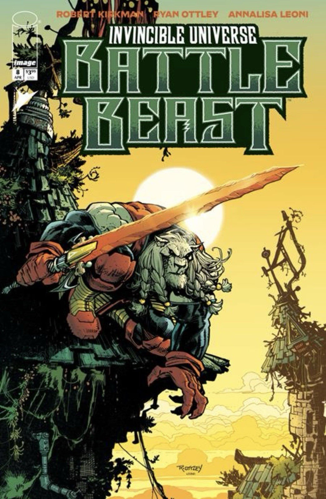 Invincible: Battle Beast #8 (Preorder - 15th Apr) - Image | GOAT Comics UK