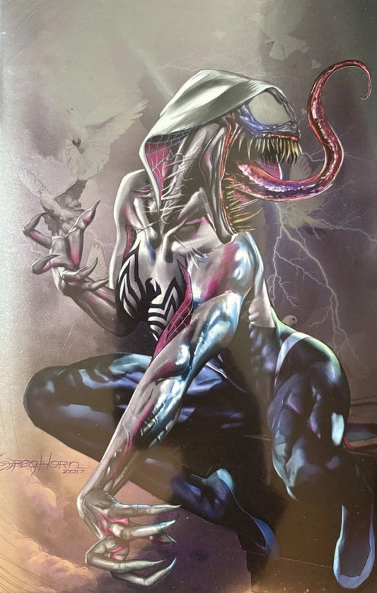 SPIDER-GWEN: GHOST SPIDER #4 GREG HORN FOIL VIRGIN EXCLUSIVE VARIANT