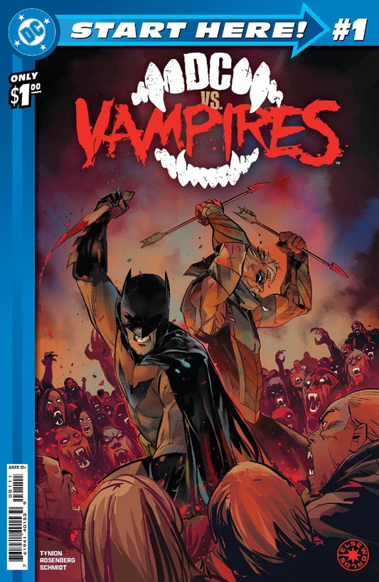 Dc Start Here: DC vs Vampires #1 (Preorder - 7th Oct) - GOAT Comics UK