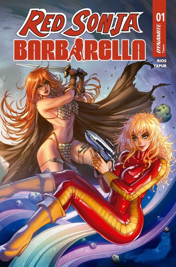 Red Sonja/Barbarella #1 Collette Turner Variant (Preorder - 4th Nov)