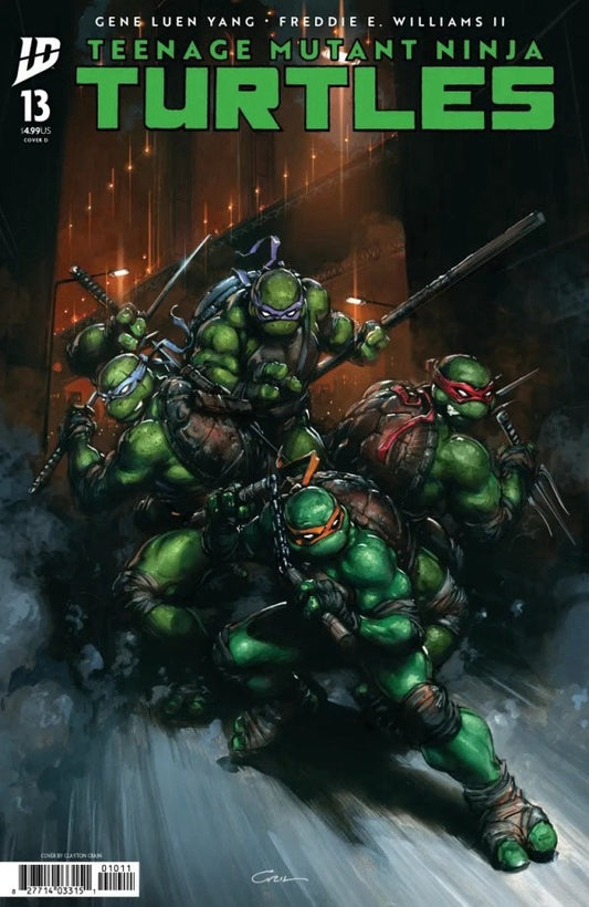TEENAGE MUTANT NINJA TURTLES #13 CLAYTON CRAIN VARIANT (PREORDER - 10TH DEC)