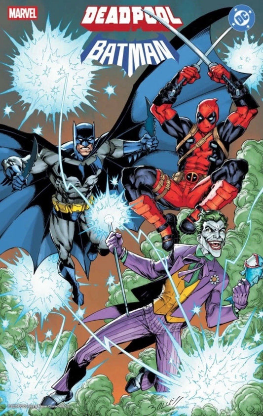 DEADPOOL/BATMAN #1 MARK BAGLEY FOIL VARIANT (PREORDER - 17TH SEPT)