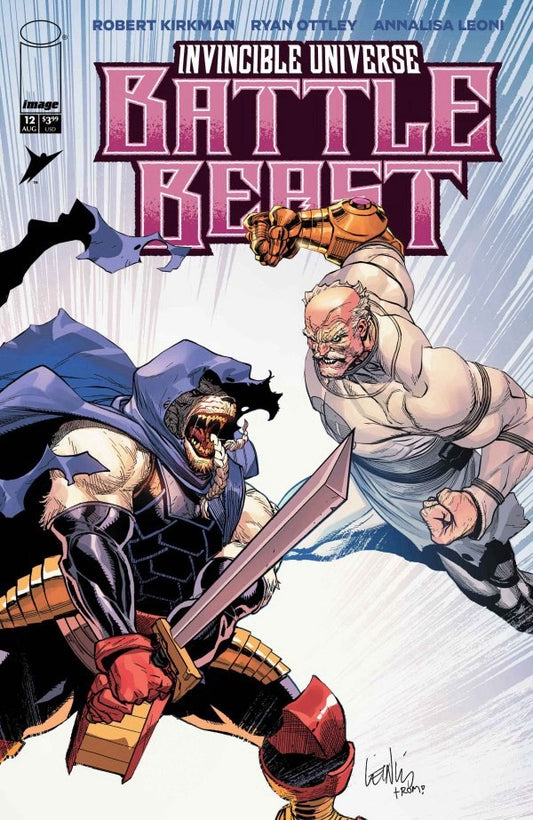 Invincible: Battle Beast #12 Leinil Francis Yu Variant (Preorder - 19th Aug)