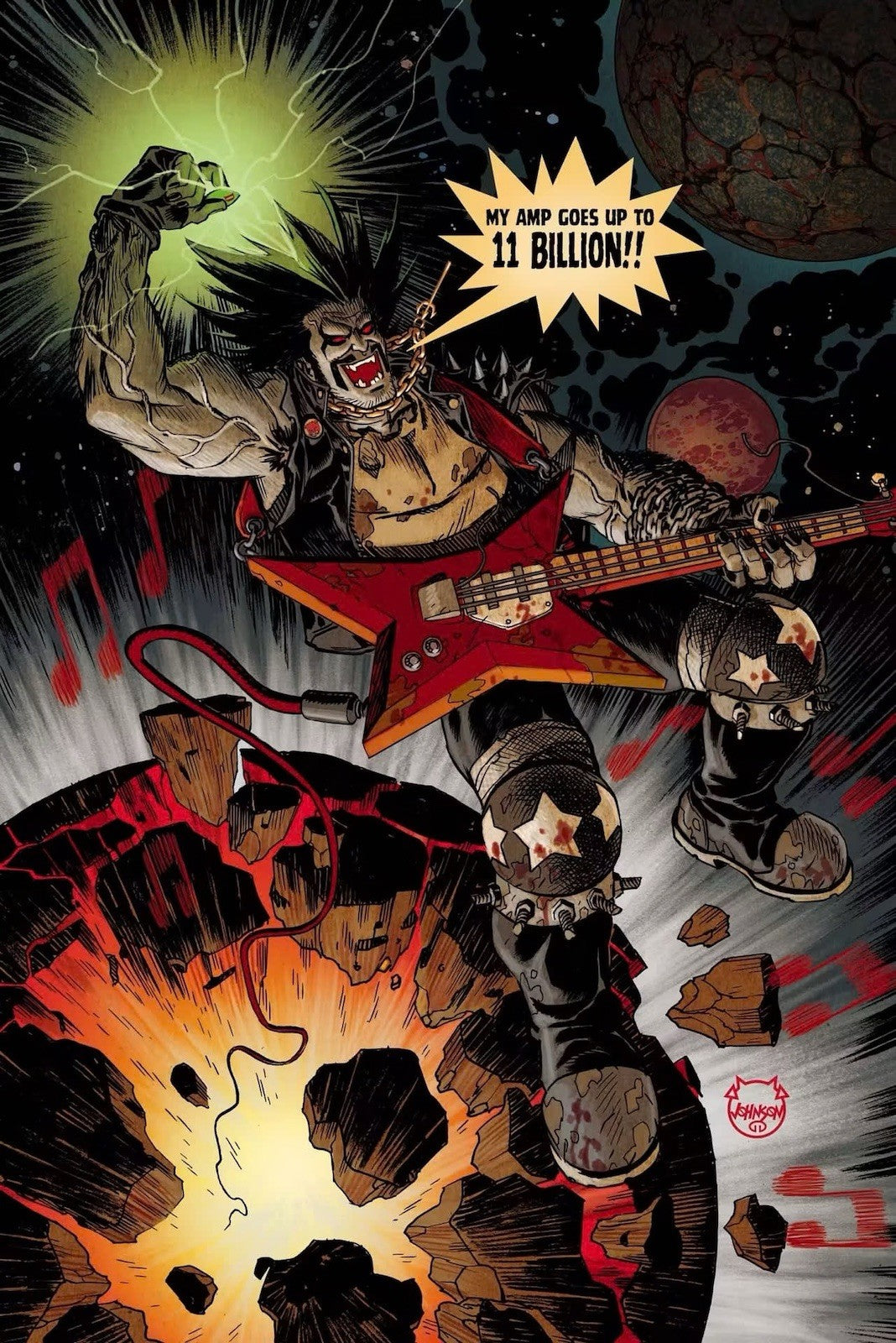 Lobo #7 Dave Johnson Variant (Preorder - 16th Sept) - GOAT COMICS UK