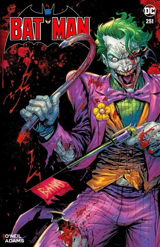 Batman #251 Facsimile Tyler Kirkham Joker Battle Damaged Variant - GOAT Comics
