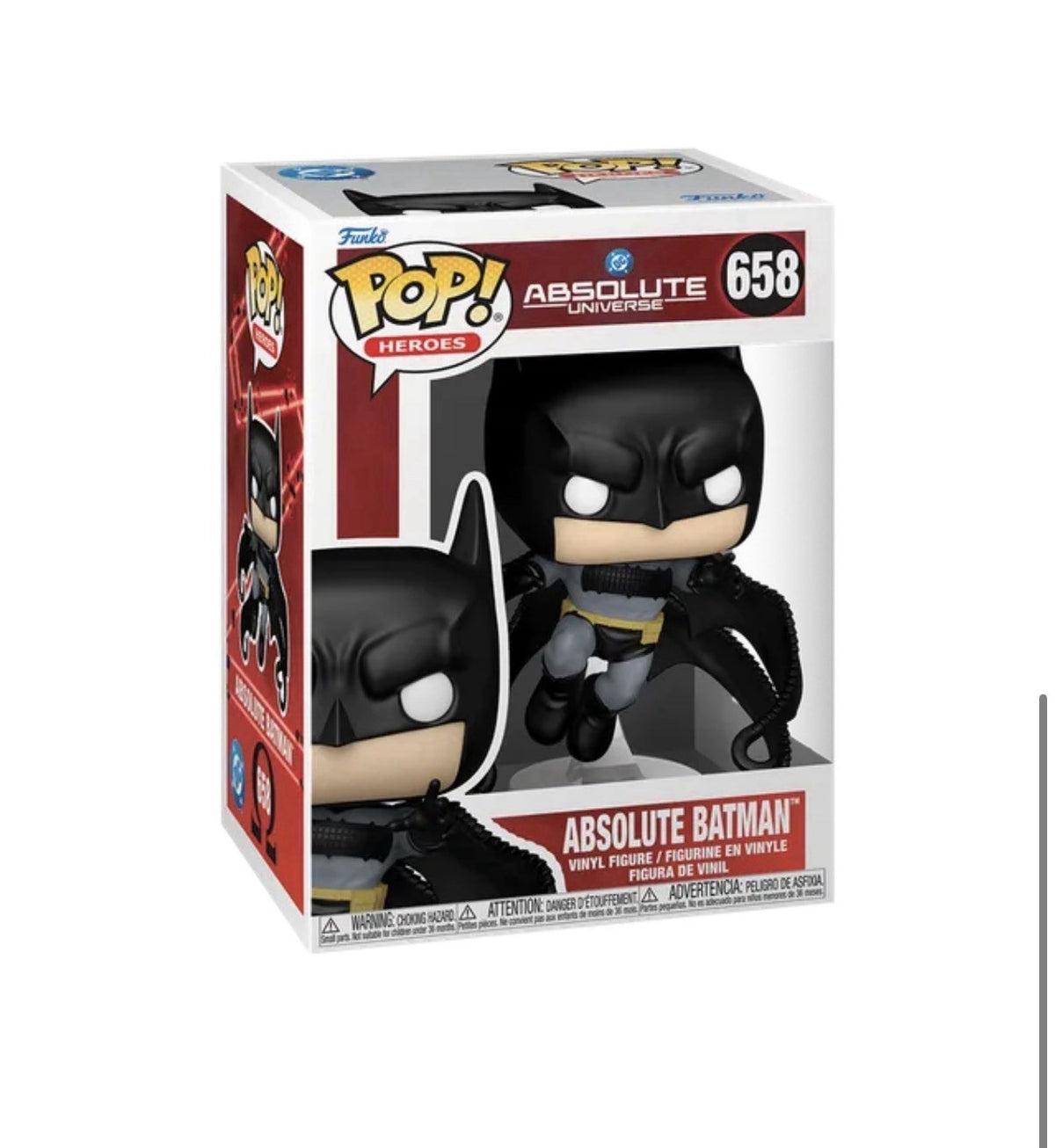 DC Funko Pop Vinyl Figure 658: Absolute Batman (Preorder - 29th Dec)